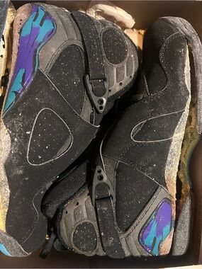 Vintage Nike Air Jordan 1993 Aqua 8 VIII Rare Size 7.5 OG DEADSTOCK
